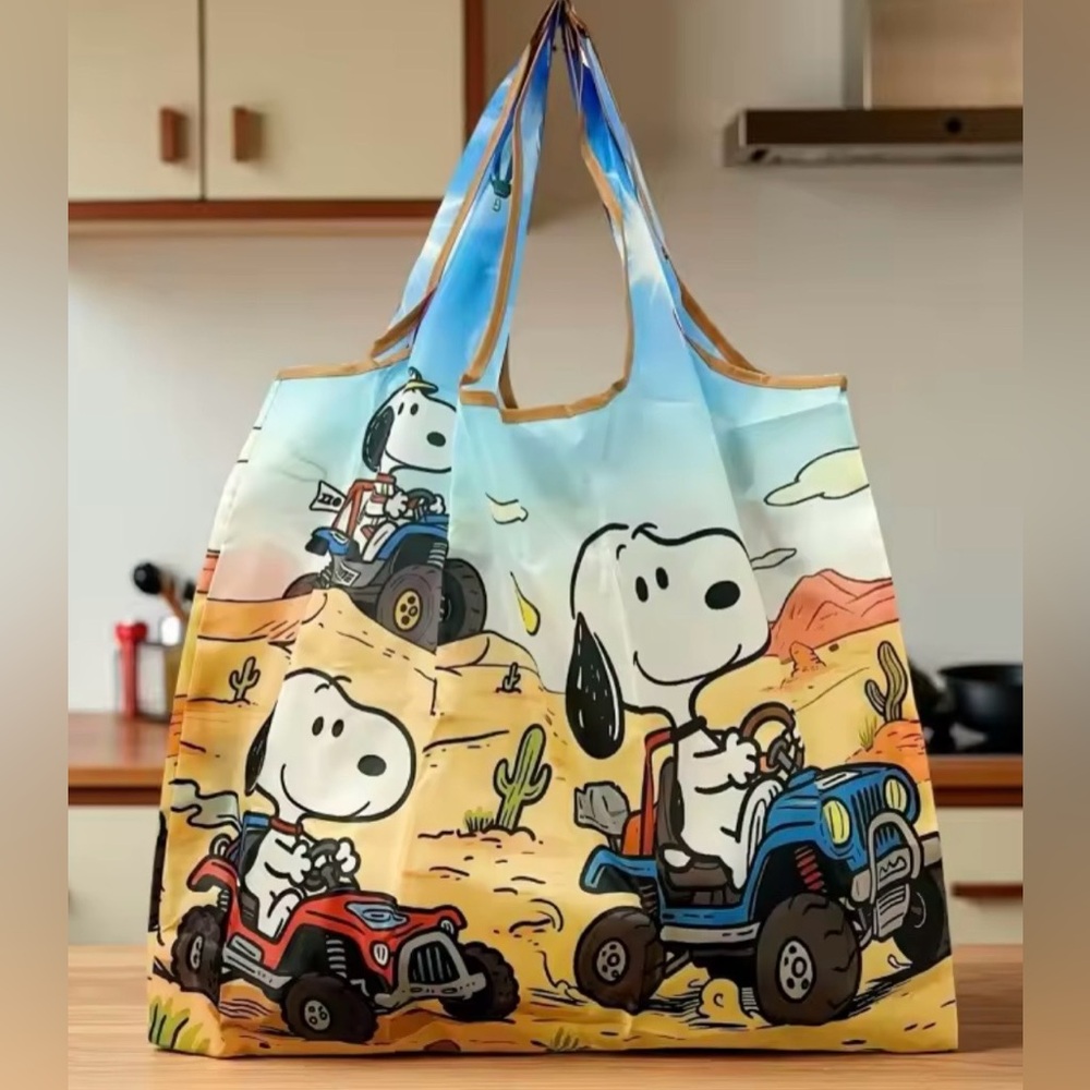 Snoopy Desert Adventure Tote / Shopping Bag